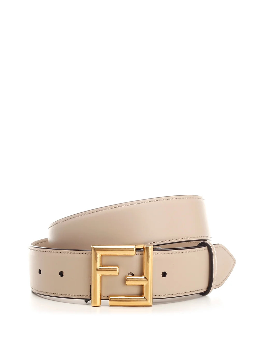 Fendi FF Stud Buckle Belt | Cettire Global