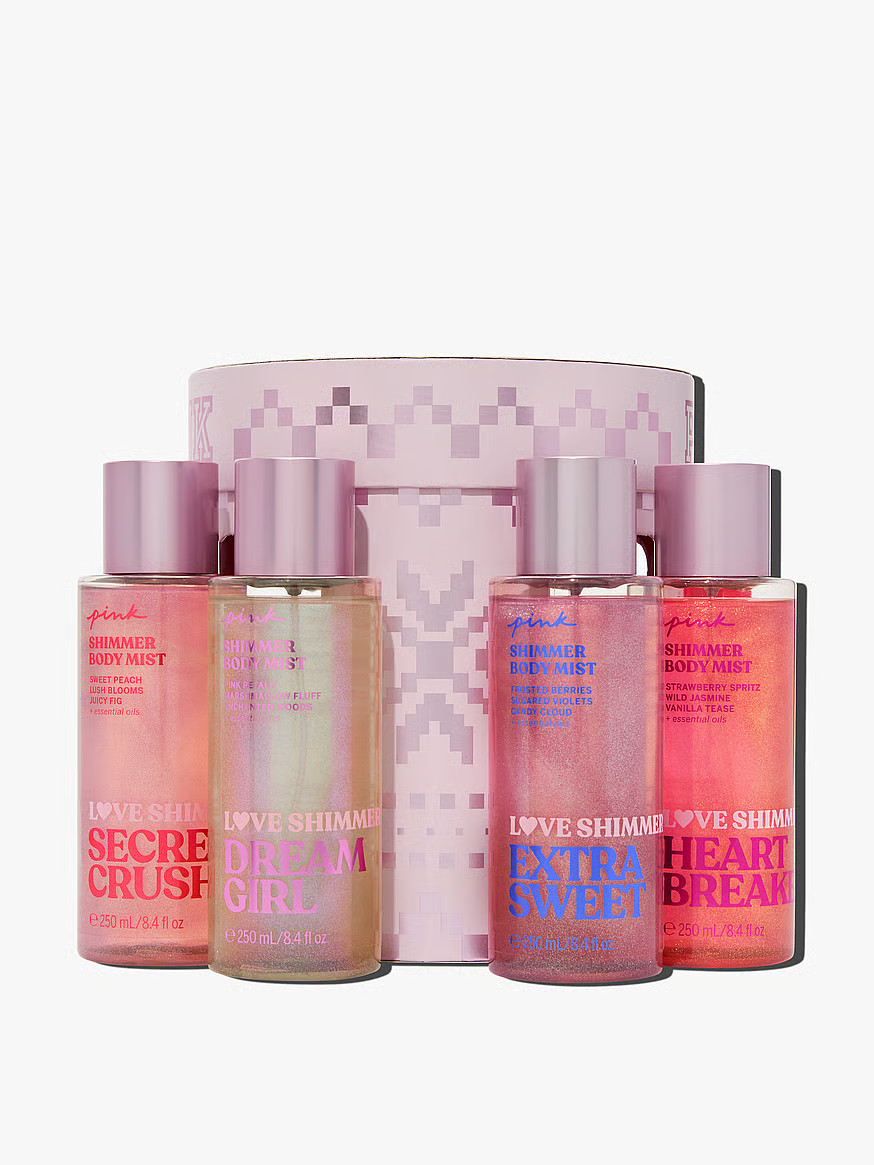 Buy Love Shimmer Fragrance Gift Set, Multicolored - Order Gift Sets online - PINK US | Victoria's Secret (US / CA )