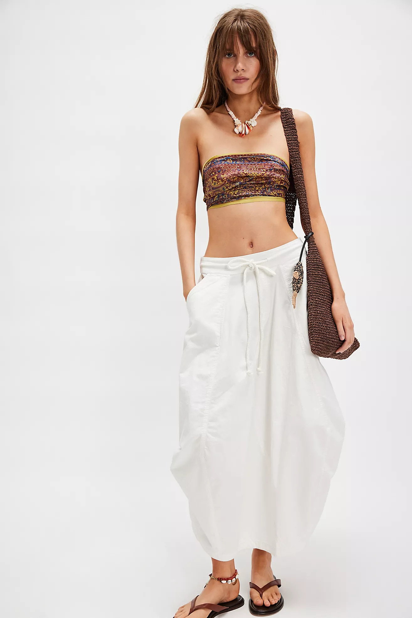 Willow Poplin Maxi Skirt | Free People (Global - UK&FR Excluded)
