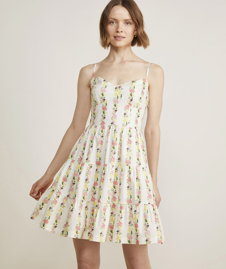 Kentucky Derby Tiered Mini Dress | vineyard vines
