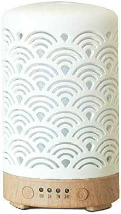 HOMNAS Essential Oil Diffuser, 100ML Upgraded Ceramic Diffusers for Essential Oils, Aromatherapy ... | Amazon (US)