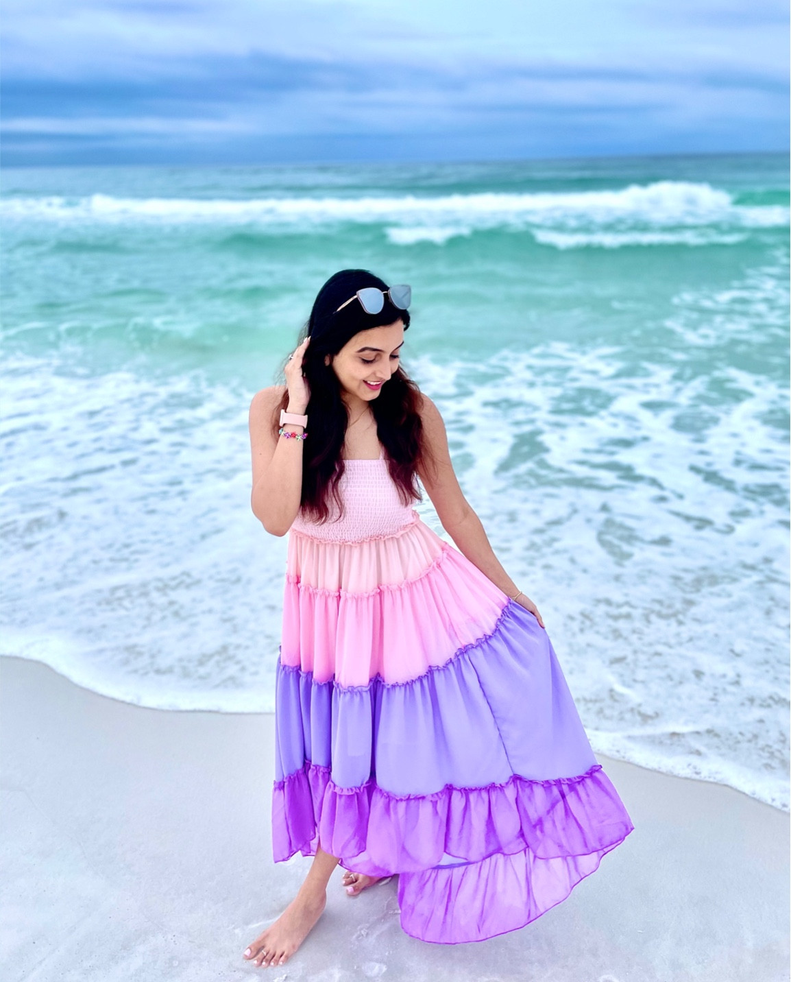 Beach wear, beach dress, tiered dress, waterfall dress, summer dress, summer fashion, spring outfits, chic style, summer ootd, fashion fits, dresses 

#LTKfit #LTKSeasonal #LTKtravel