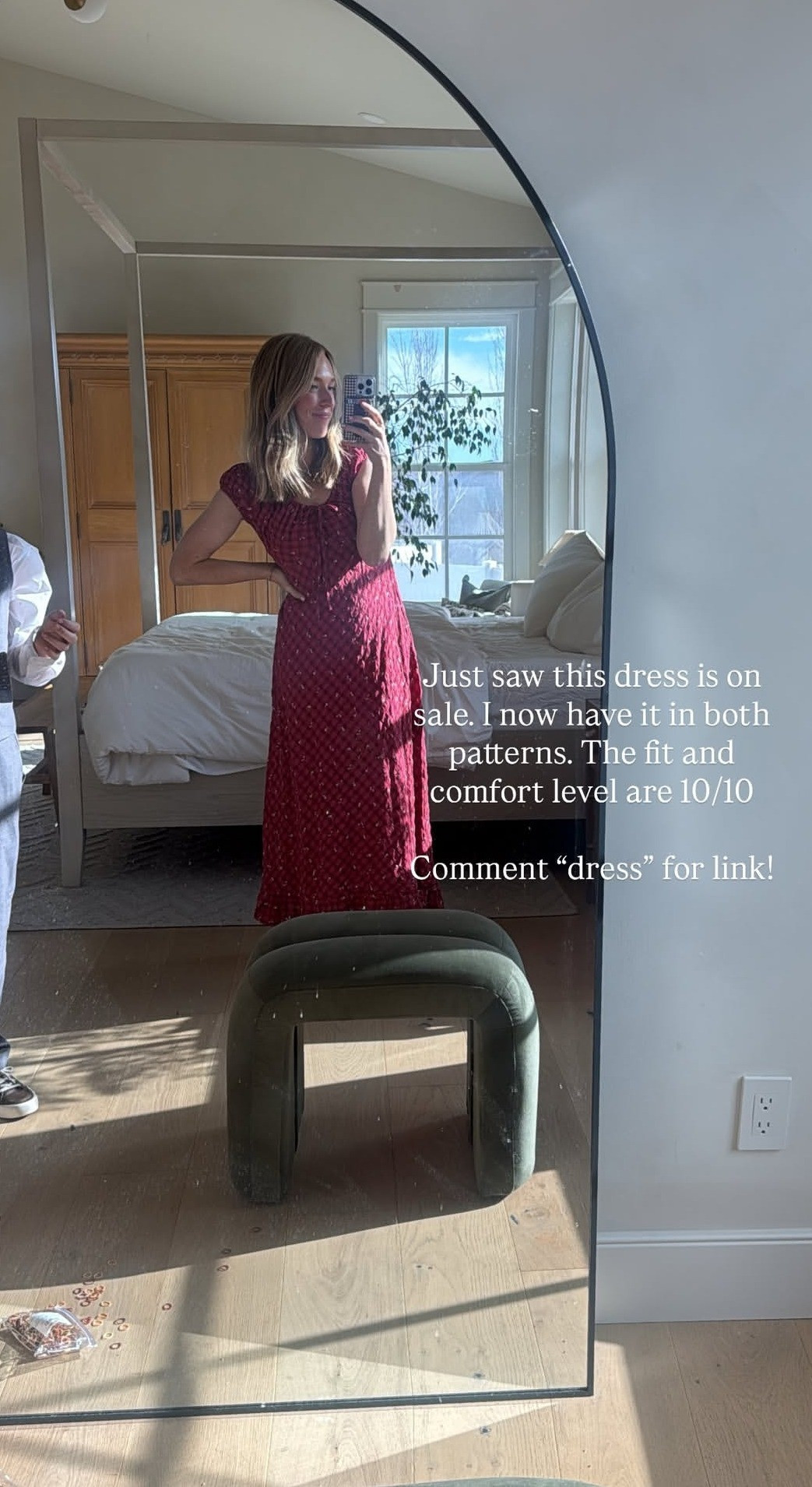 I'm so in love with this dress. I have it both the blue and red. It's the perfect comy fit.  

 #LTKootd