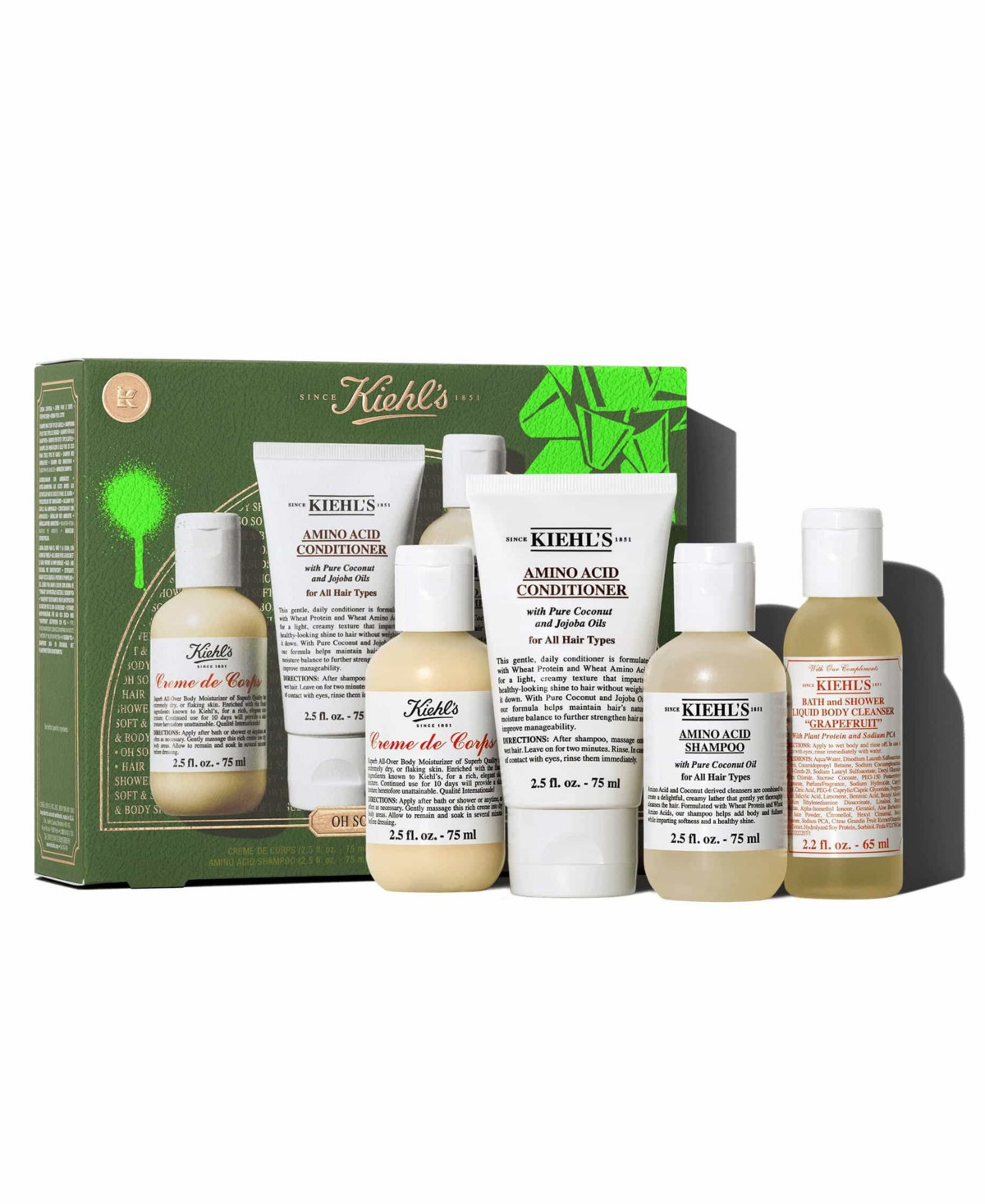 Kiehl's Since 1851 4-Pc. Clean Up Your Act Bath and Body Gift Set | Macy's