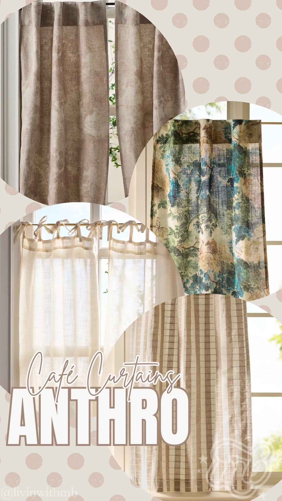 Anthropologie has the best café curtains! I can’t wait to use these in the new house 🫶🏼

#LTKHome #LTKSeasonal