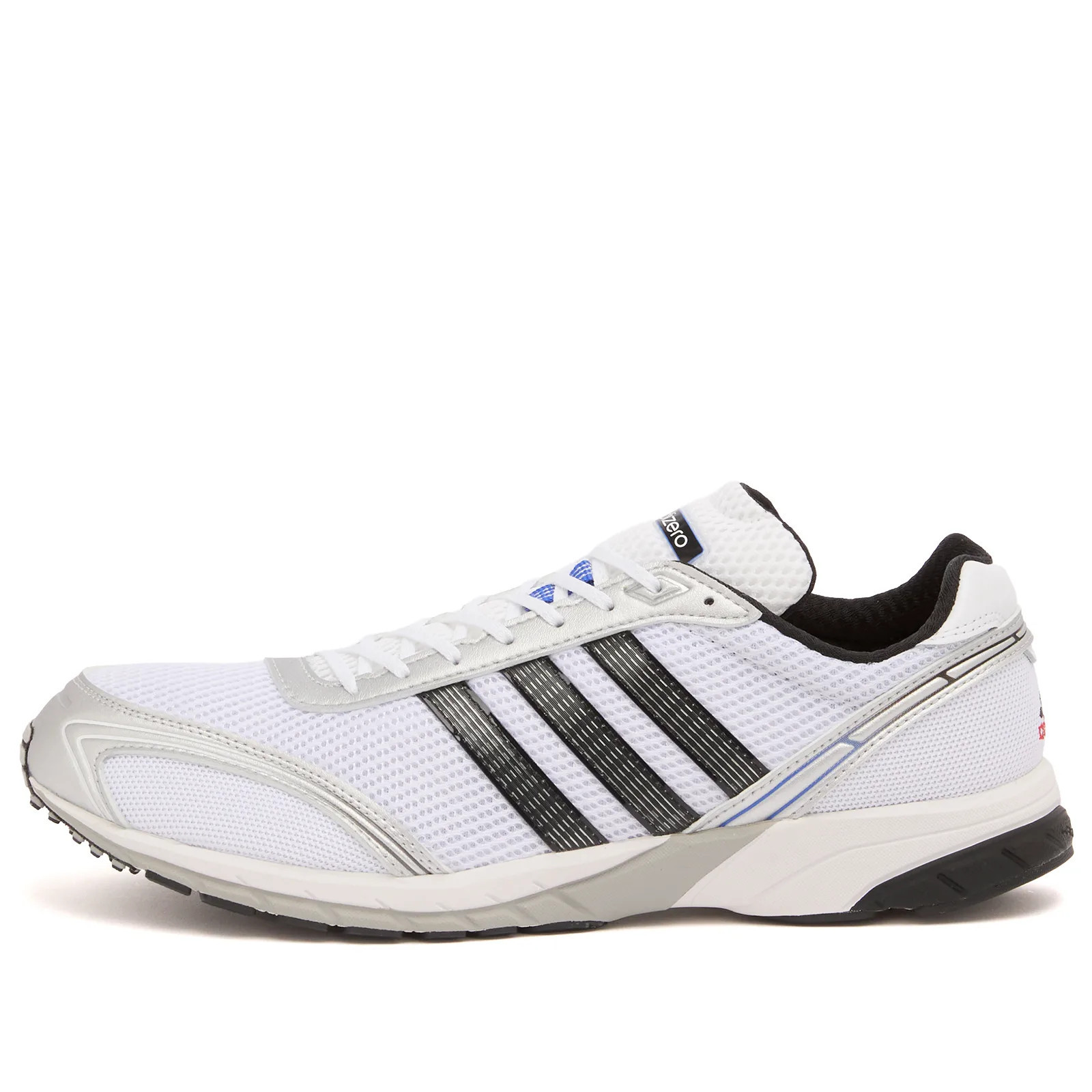 Adidas Adizero Adios OG Sneaker in White/Hi-Res Blue, Size UK 3.5 | END. Clothing