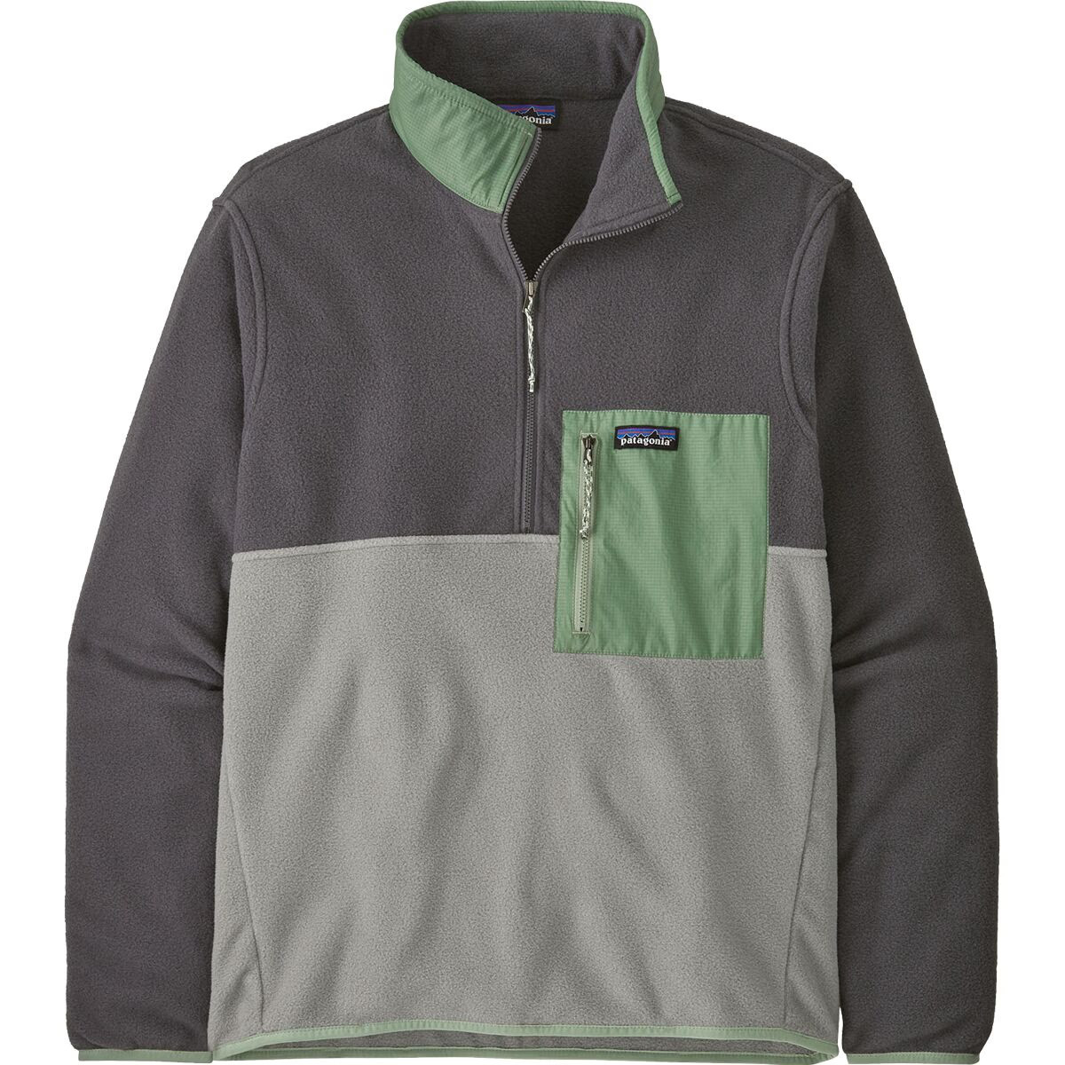 Patagonia Microdini 1/2-Zip Pullover - Men's Forever Grey, S | Backcountry