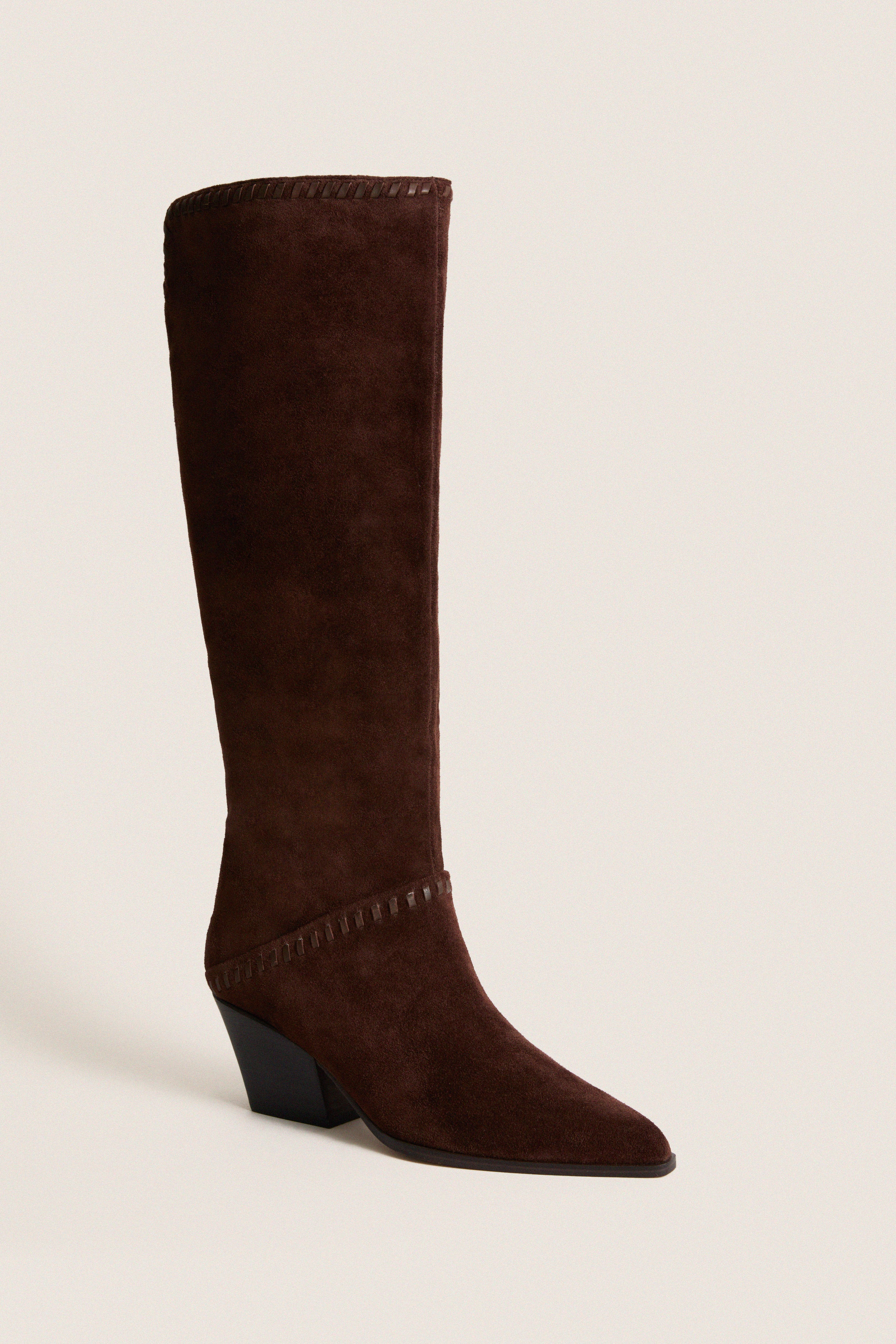 Dark Brown Tayla Boots | Tuckernuck (US)