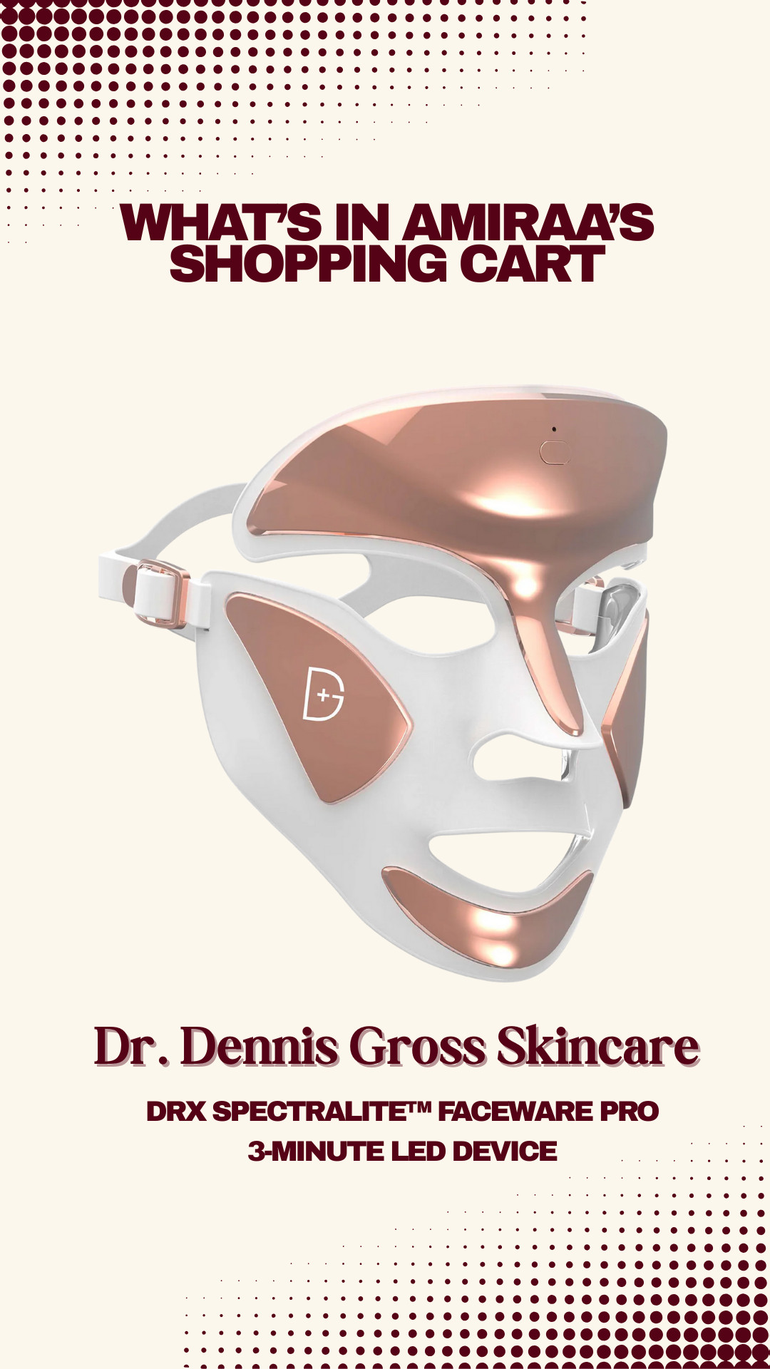 This Dr. Dennis Gross LED Device is a non-negotiable when it comes to my skincare routine 

 #LTKmorningroutine #LTKBeauty