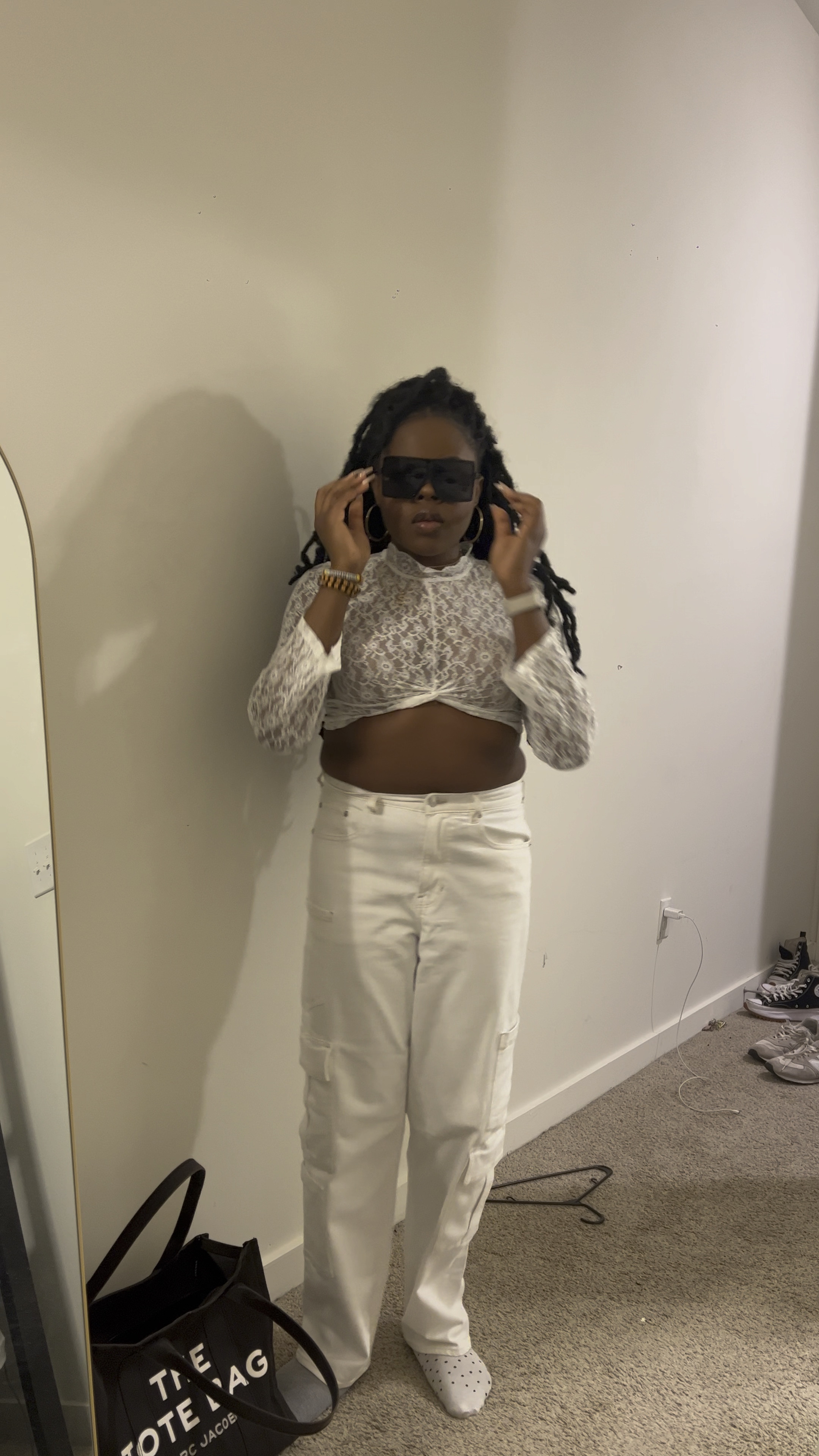 All white outfit. details linked below 

#LTKfindsunder50 #LTKVideo #LTKmidsize