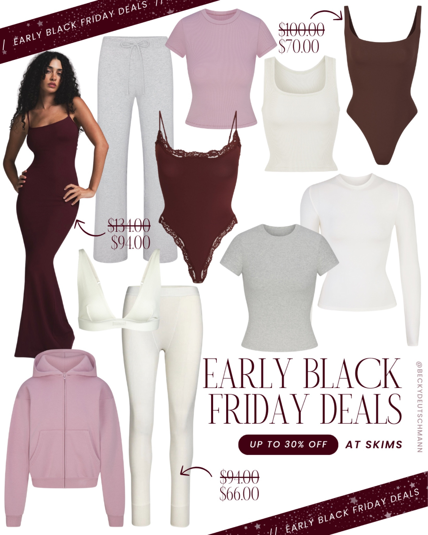 This never happens! Shop SKIMS up to 30% off select items before they sell out! 💕🎀

Black Friday sale. Black Friday deals. Cyber week. Loungewear. 