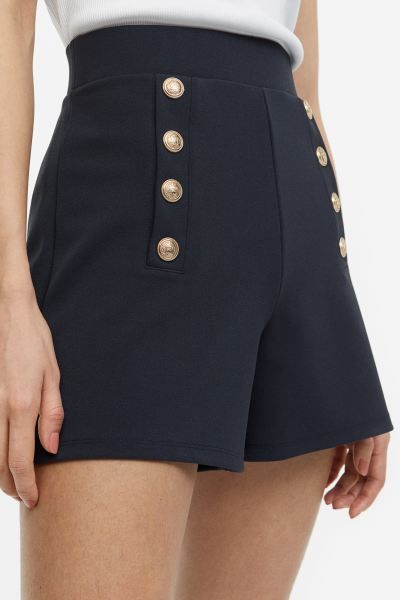Button-front Shorts | H&M (US)