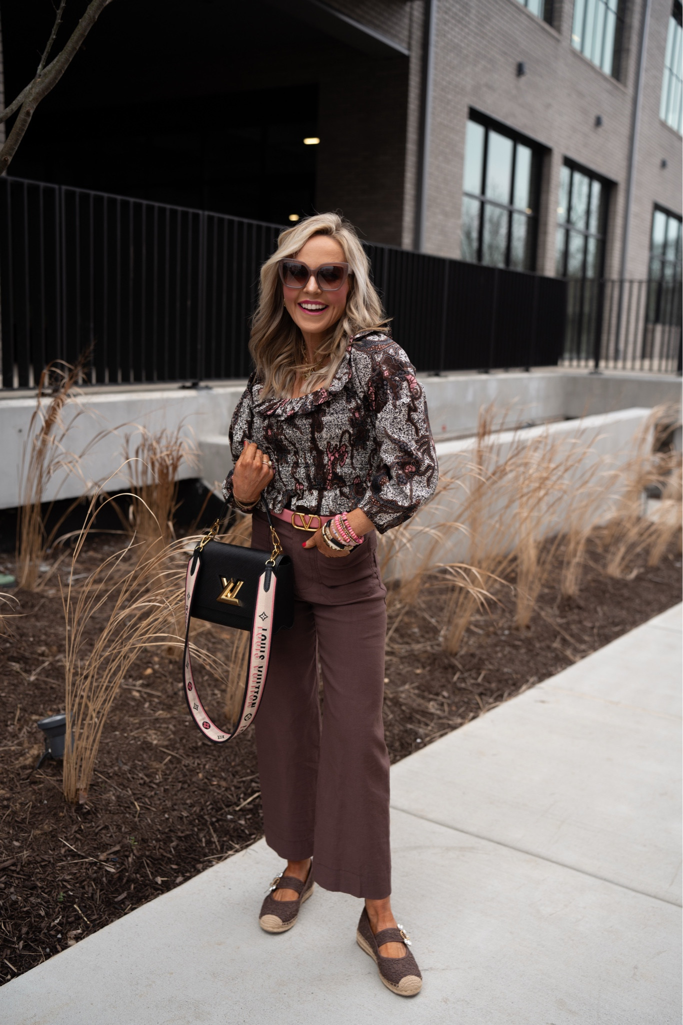 cute in Cleobella! showing you how to wear brown and pink and make it super feminine and flirty for early spring // wearing size XS in top and size 24 in pants… 

#LTKOver40 #LTKSeasonal #LTKStyleTip