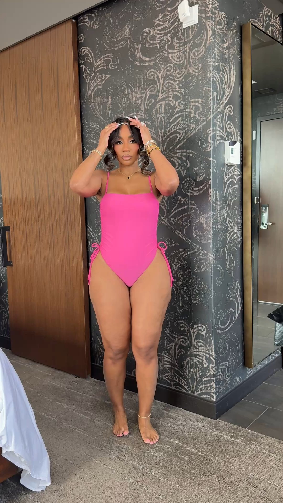 Under $20 one piece swimsuit find! Ruched sides! 

#LTKTravel