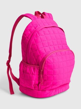 Kids Nylon Quilted Backpack | Gap (CA)