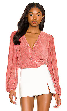 ASTR the Label Valdez Top in Pink Clay from Revolve.com | Revolve Clothing (Global)