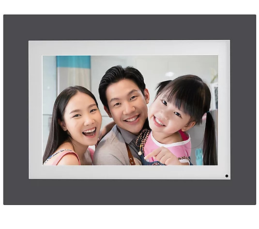 SimplySmart Home 8" PhotoShare Wi-Fi Digital Picture Frame - QVC.com | QVC