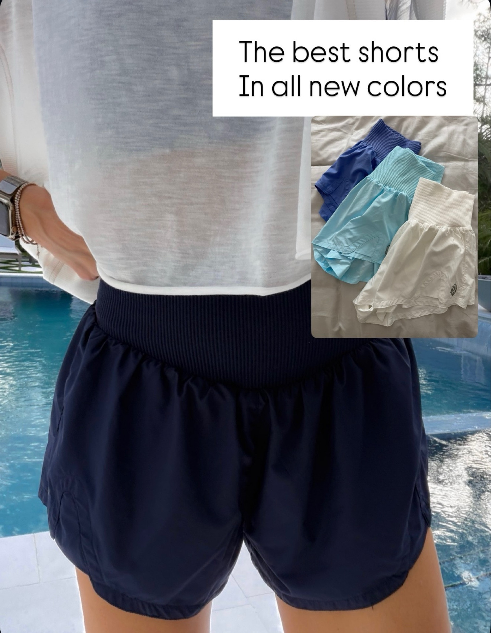the shorts everyone is obsessed with. the waistband is so flattering and they’re the perfect mix of comfy and cute. love that they just dropped new colors, you’ll want more than one

athletic shorts, high waisted shorts, running shorts, workout outfit, casual summer outfit, lounge shorts, comfy style, everyday outfit, summer essentials, annabrstyle 

#LTKActive #LTKSeasonal #LTKfitnessgoals