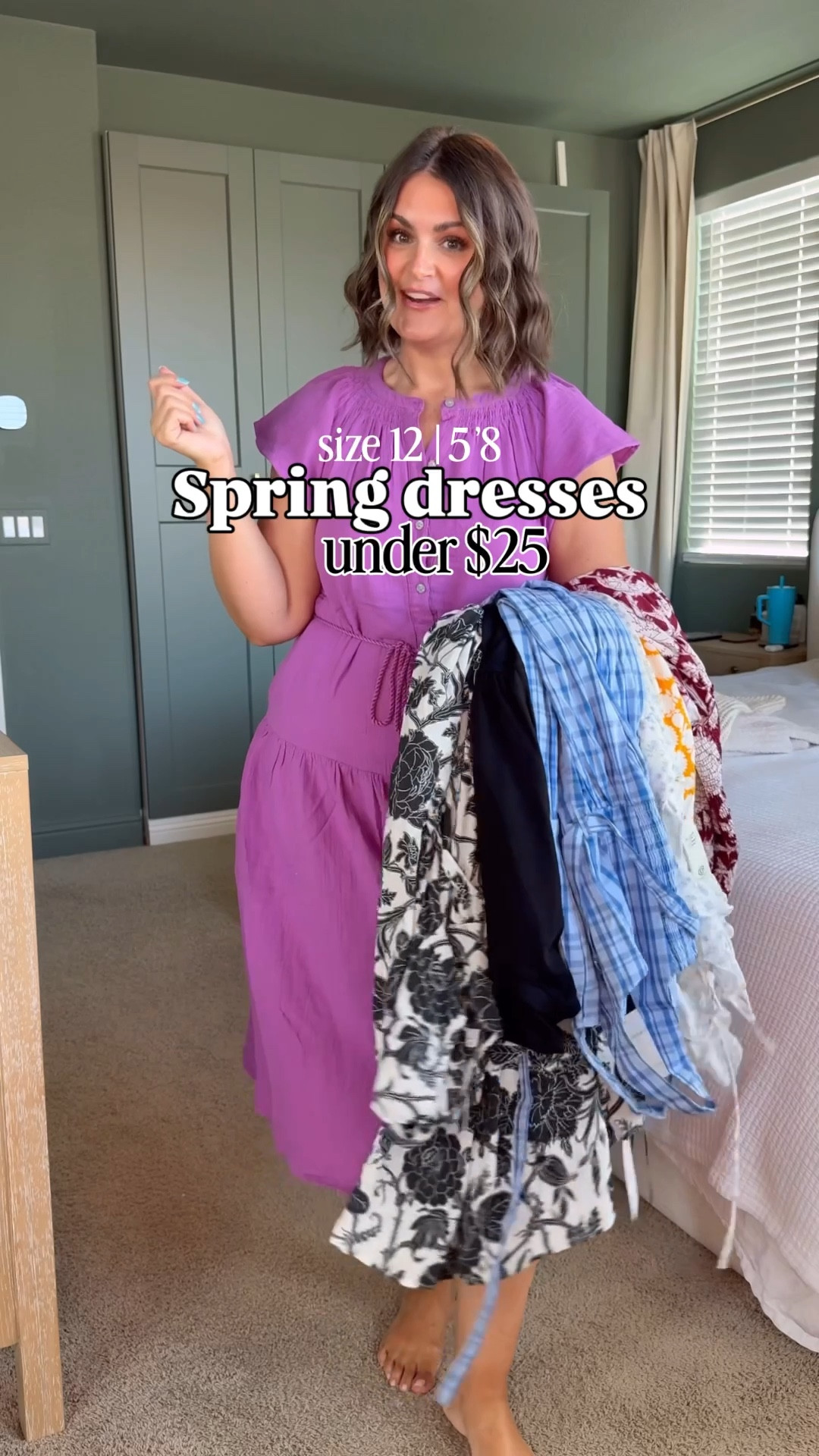 Spring dresses under $25
Purple/ Black & white, medium (could also do a large)
White floral, large
Yellow, large
Black/white polka dots, medium
Burgundy/white floral, large
Black, large
Black/white floral, large
Blue plaid, medium (could do large)

Size 12, midsize, spring dress, summer dress, resort wear, vacation dress, spring break, work dress, workwear, graduation party

#LTKMidsize #LTKgrwm #LTKOver40