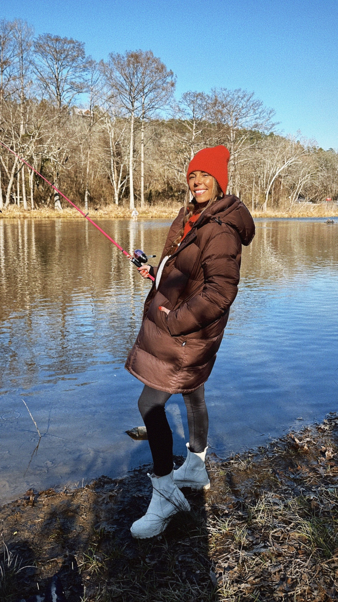 Chocolate brown puffer jacket 😍 Aritzia super puff jacket is such good quality! So warm! True to size. Tons of colors. This is the mid. 
Waterproof boots are a must! 



#LTKSeasonal #LTKtravel #LTKstyletip