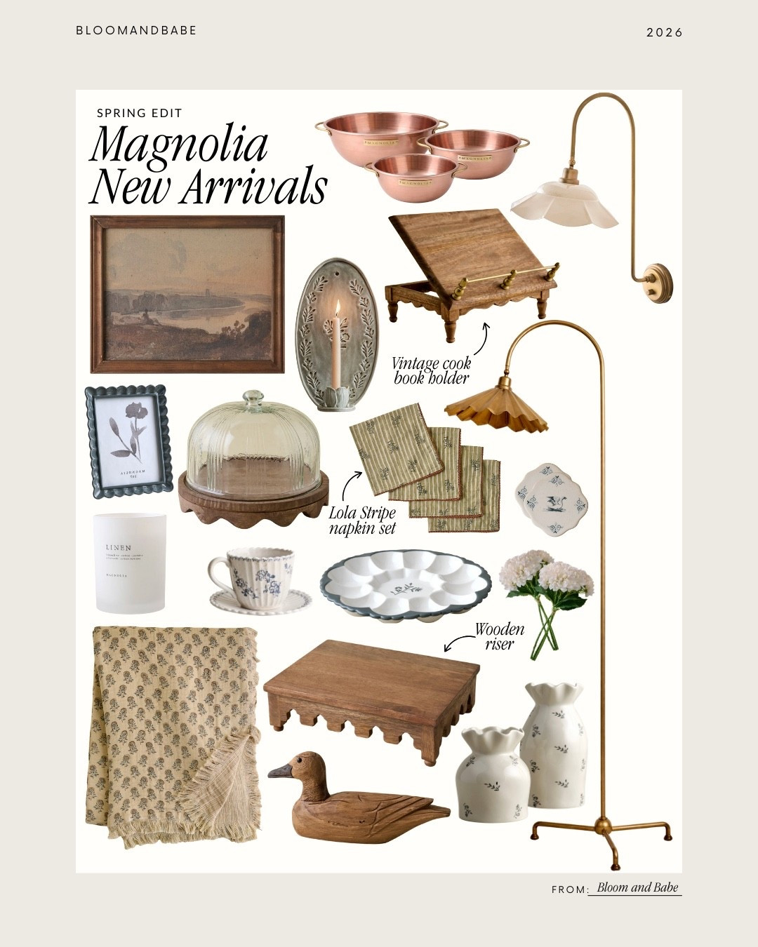 The latest Magnolia arrivals are full of soft neutrals and thoughtful details. Easy home staples you can style season after season.

#LTKSeasonal #LTKHome #LTKdayinmylife