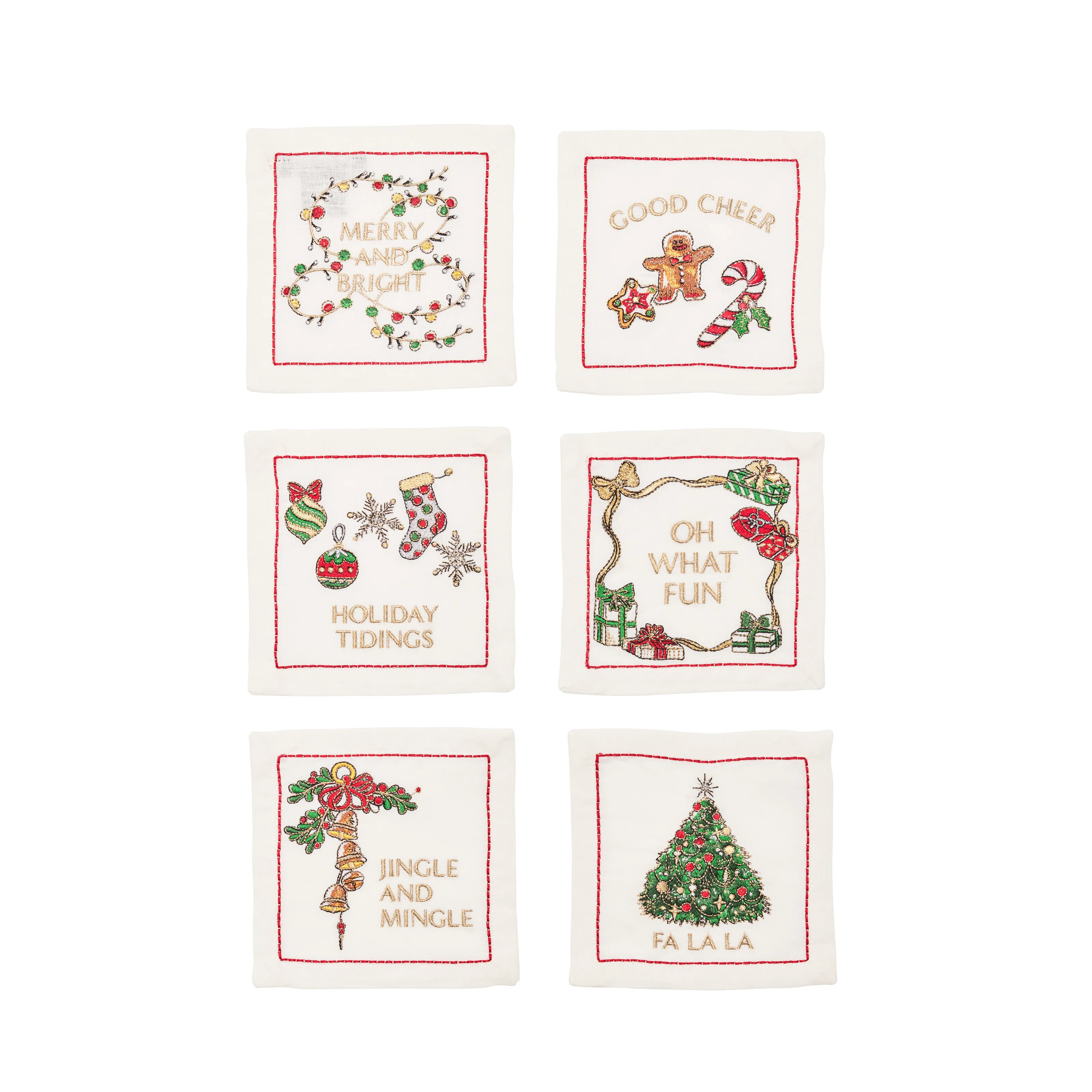 100% Linen Square (Set of 6) | Perigold