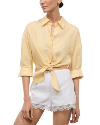 Lisa Linen Top | Bloomingdale's (US)