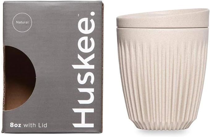 Huskee Cup + Lid Natural (8oz) | Amazon (US)