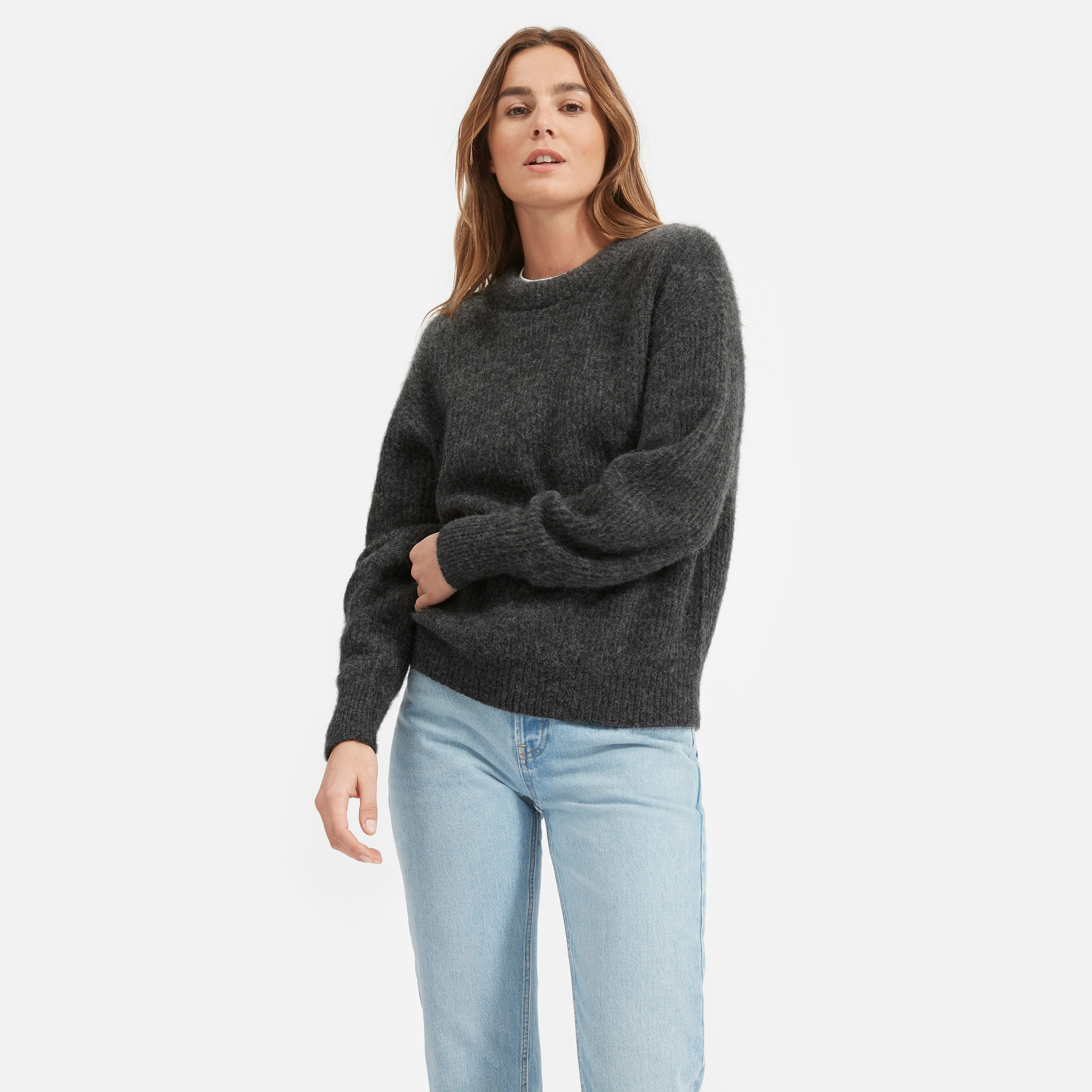The Oversized Alpaca Crew | Everlane