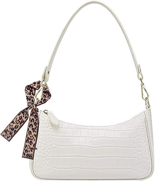 HATTIE Retro Clutch Bag for Women Underarm Bag Solid Color Small Shoulder Bag PU Leather Handbag ... | Amazon (CA)
