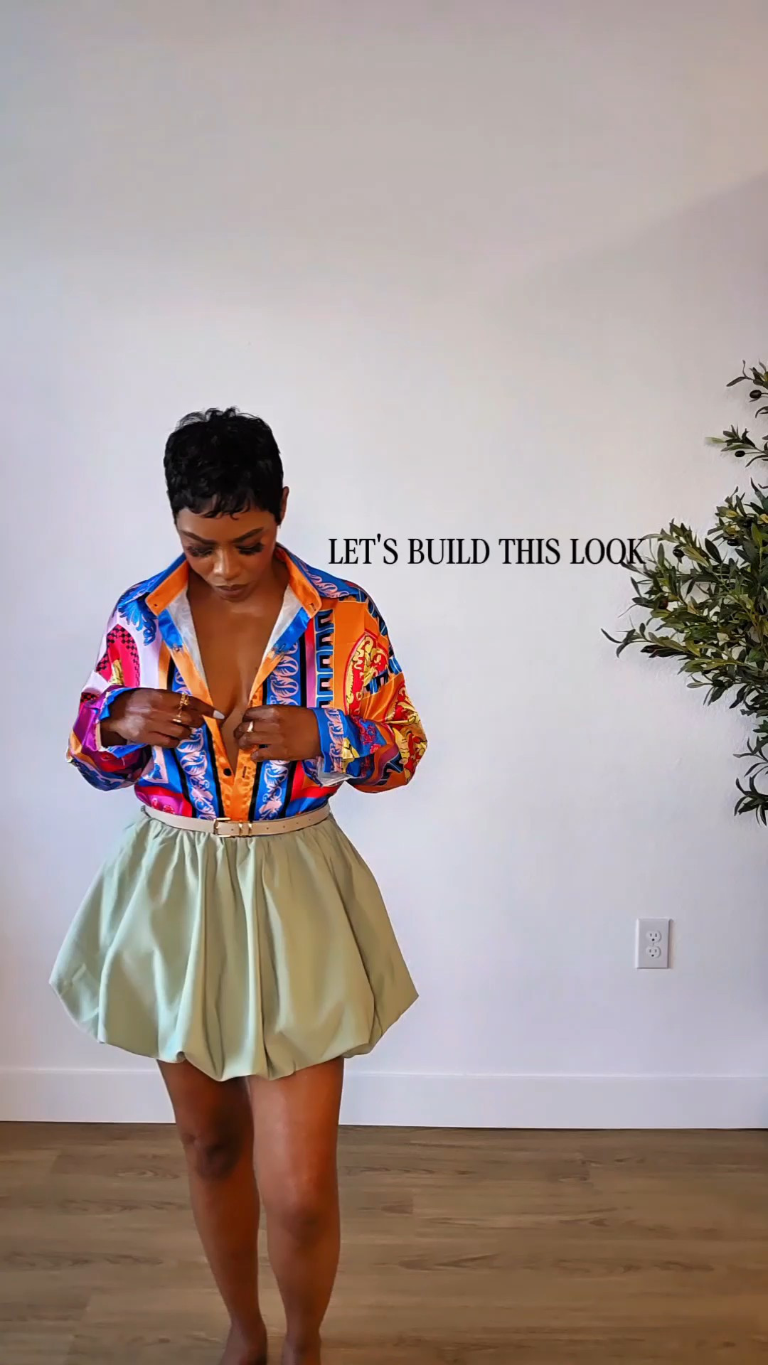 Balloon Hem Mini Skirt Outfit

#LTKootd #LTKgrwm #LTKPetite