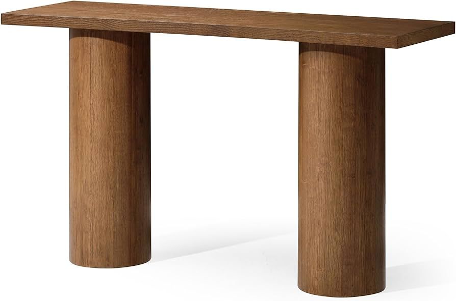 Maven Lane Lana Contemporary Wooden Console Table in Refined Brown Finish | Amazon (US)
