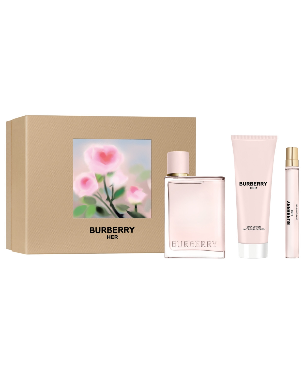 Burberry 3-Pc. Her Eau De Parfum Set | Macy's