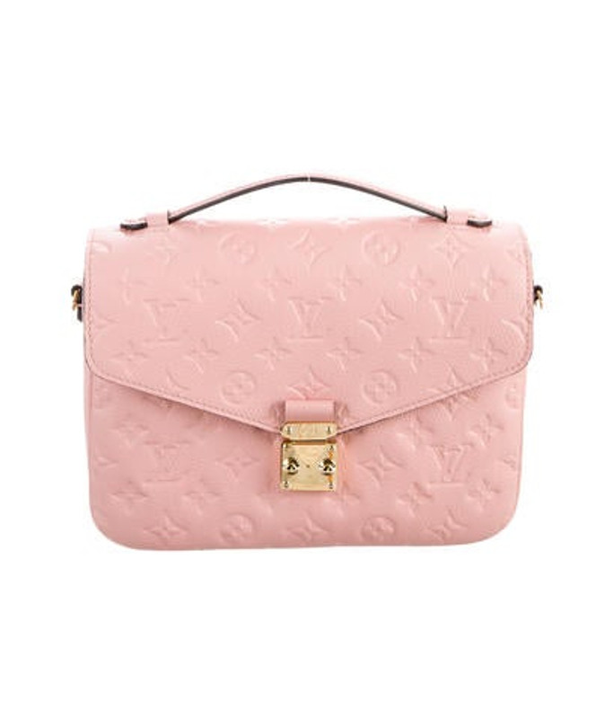 Louis Vuitton 2019 Monogram Empreinte Pochette Metis Bag Pink Louis Vuitton 2019 Monogram Empreinte  | The RealReal