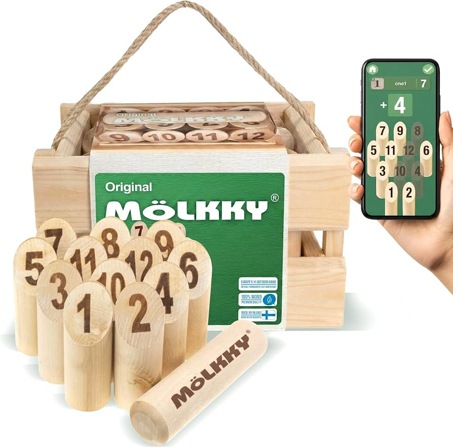 M\u00f6lkky \u2013 an Outdoor Dexterity Game by Tactic \u2013 2+ Players - Board Games for Family... | Amazon (US)