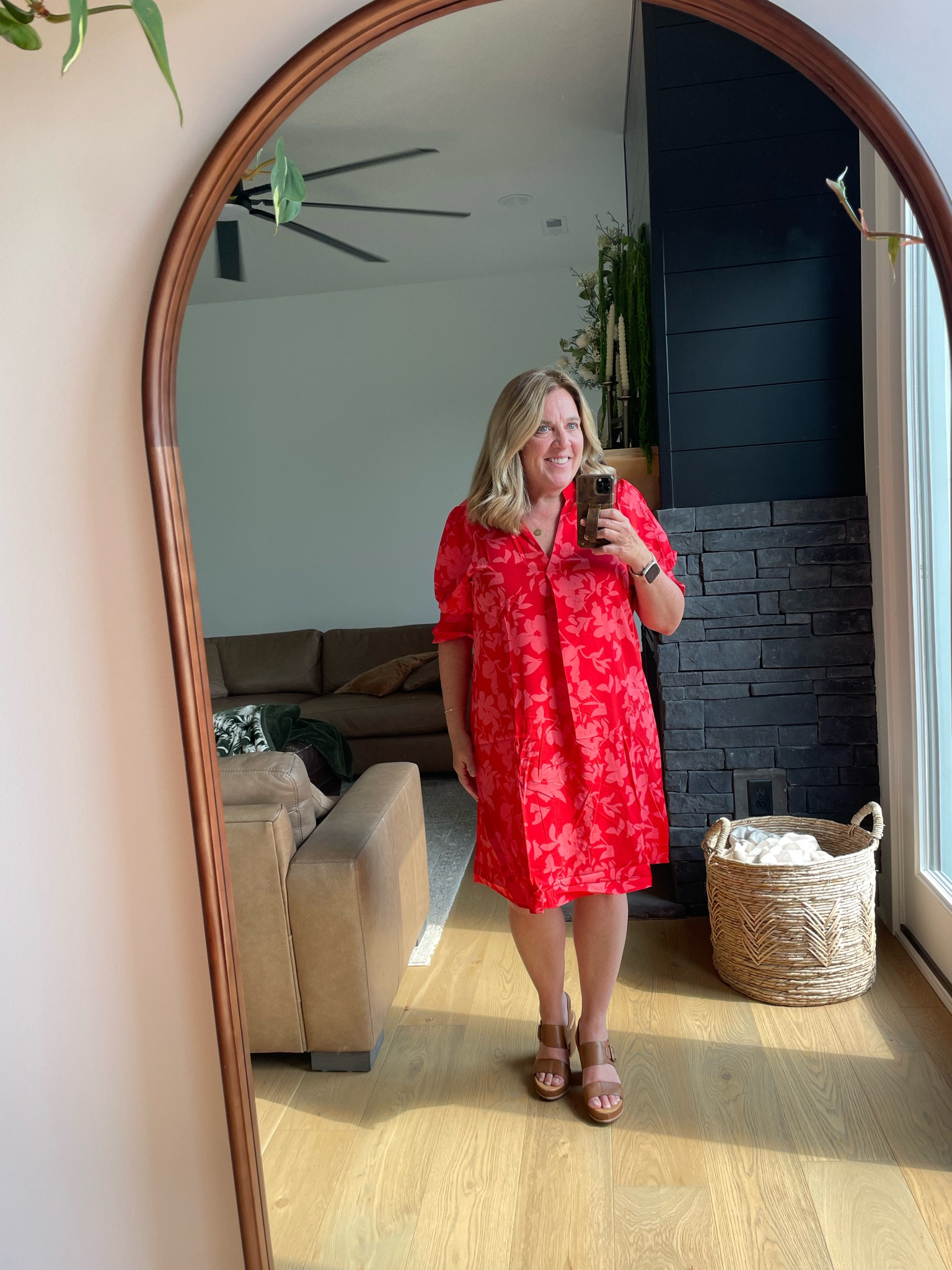 OOTD 50+
Red dress summer
Red and pink floral dress
Shower party dress

#LTKootd #LTKOver40 #LTKMidsize