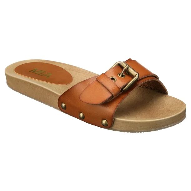 MIA Women's Thia Buckle Clog Slide Sandal | Walmart (US)