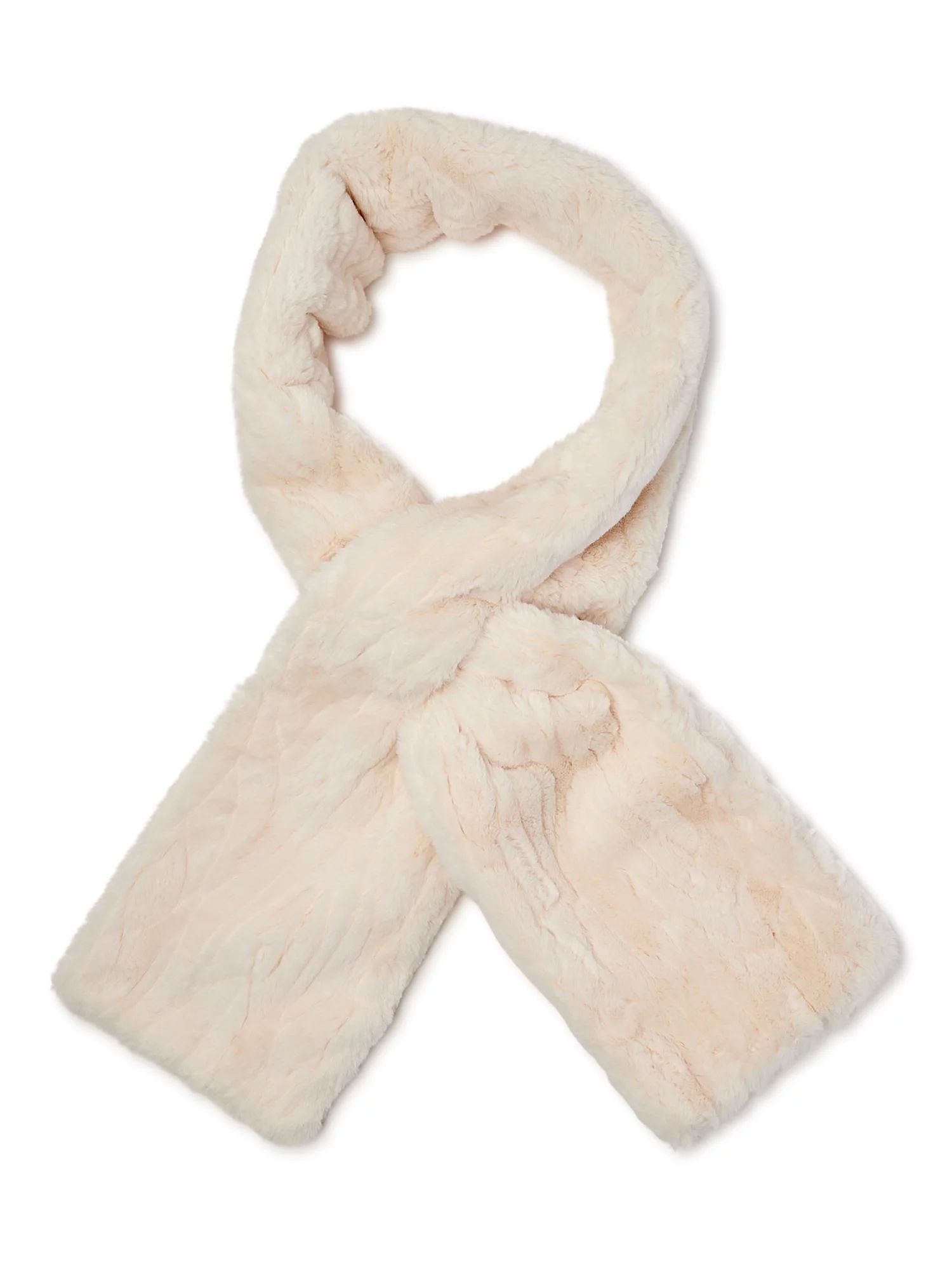 Scoop Women's Faux Fur Wrap | Walmart (US)