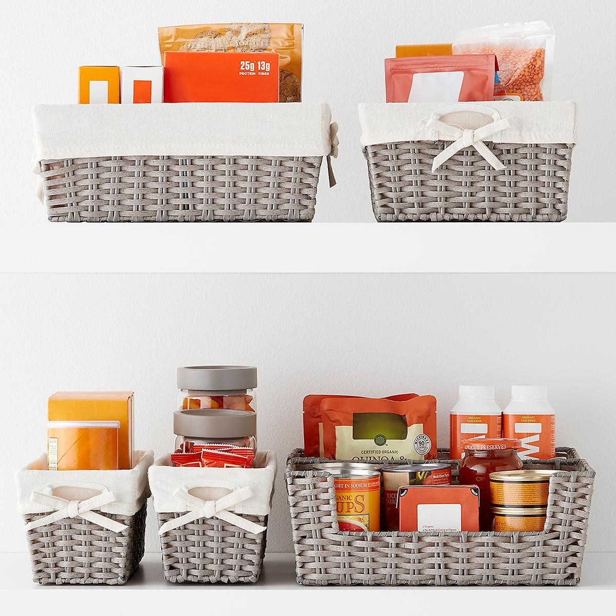 Rectangular Montauk Kitchen Bins | The Container Store