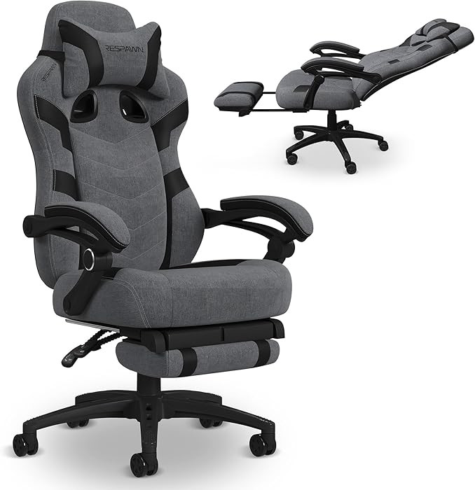 Respawn 110 Pro Ergonomic Gaming Chair with Footrest for Adults - Comfortable Office Gaming Recli... | Amazon (US)