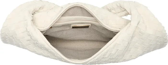 Woven Faux Suede Shoulder Bag | Nordstrom Rack