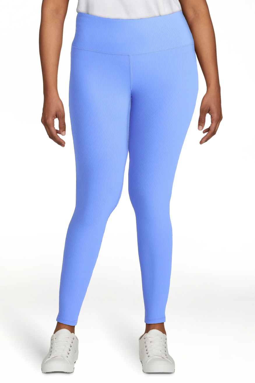 Avia Women's Ribbed 7/8 Leggings, Sizes XS-XXXL - Walmart.com | Walmart (US)