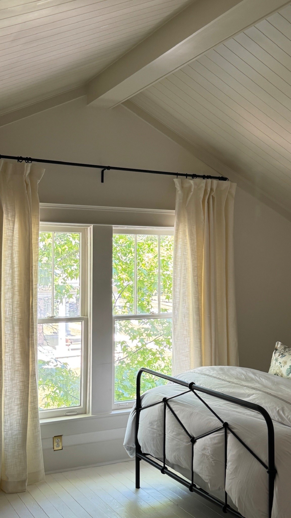 These drapes from @Quince ended up being the perfect addition to our guest bedroom. We wanted more privacy but didn’t want to lose that soft, natural light… they do both and just make everything feel more complete!

#QuincePartner

#LTKdayinmylife #LTKHome #LTKSeasonal