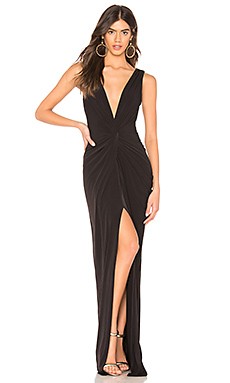 Katie May Leo Gown in Black from Revolve.com | Revolve Clothing (Global)