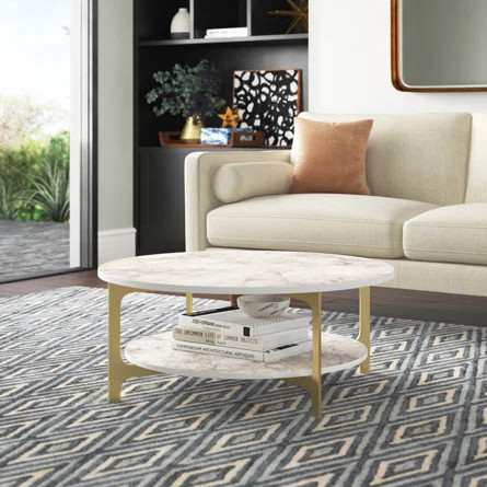 Marlette Coffee Table with Storage | Wayfair North America