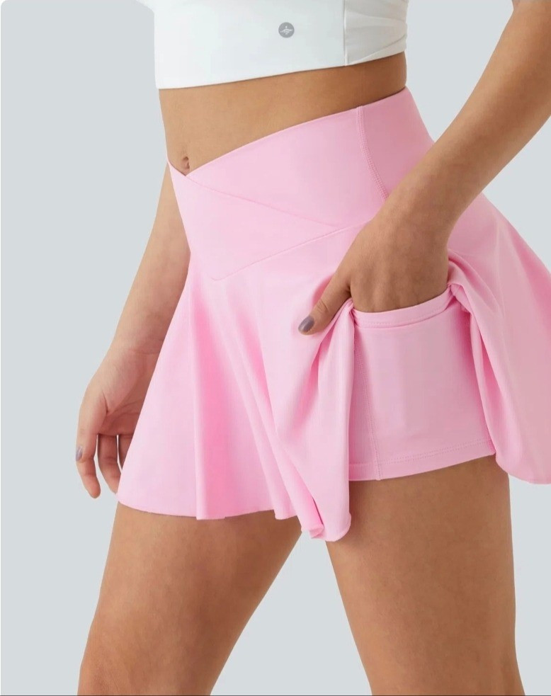 Pink little short tennis skirt for women 

#LTKPetite #LTKMidsize #LTKActive