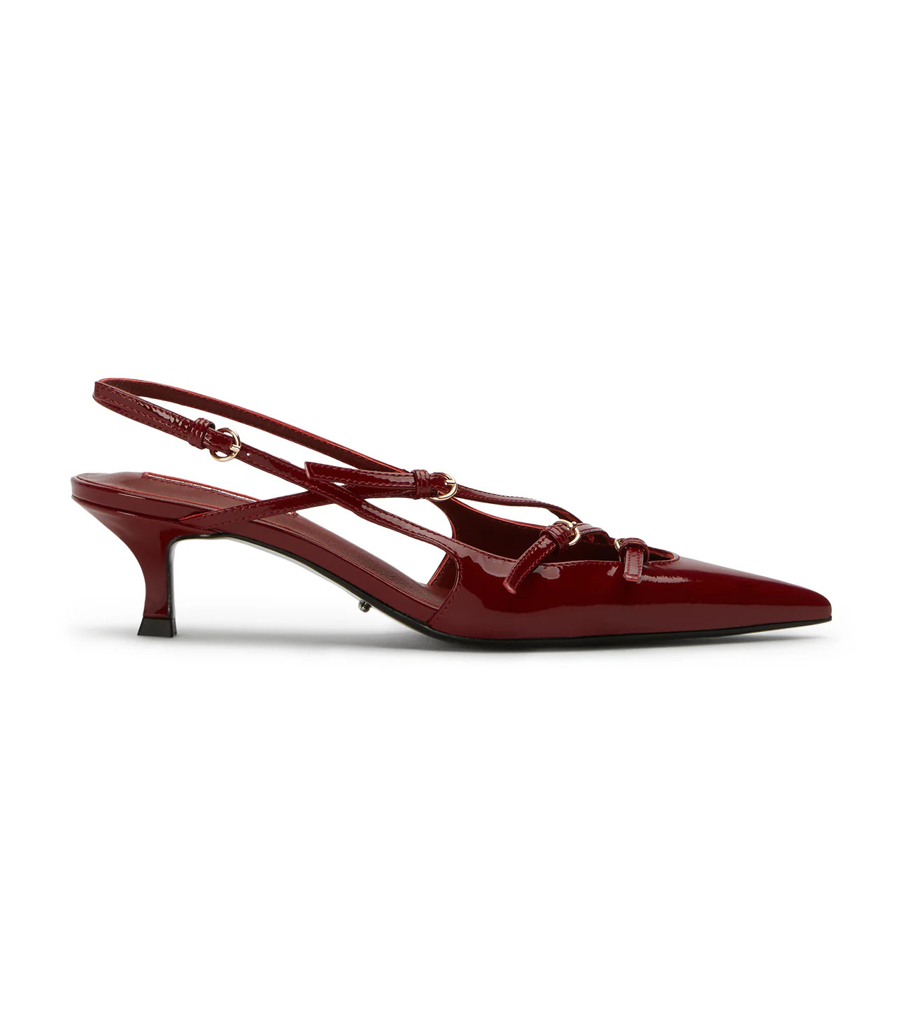 Koko Bordeaux Patent Heels | Tony Bianco US