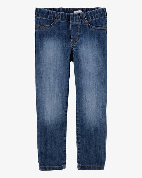 Kid Medium Wash Pull-On Skinny-Leg Jegging | Carter's Inc