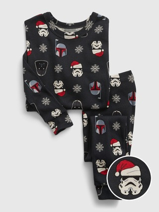 babyGap | Star Wars™ 100% Organic Cotton Holiday PJ Set | Gap (US)