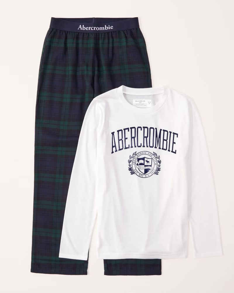 flannel pajama set | Abercrombie & Fitch (US)